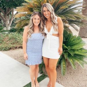 Lang White Mini Dress